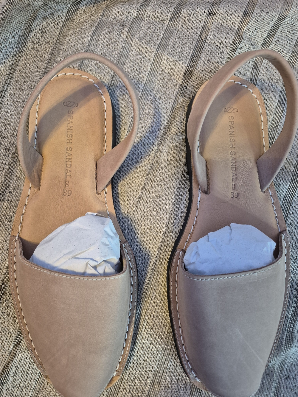 Classic Tan Nubuck sandals